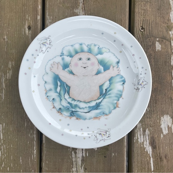 Royal Worcester Cabbage Patch Kids Fine Porcelain 8 Inch Plate Made in England - Picture 1 of 11